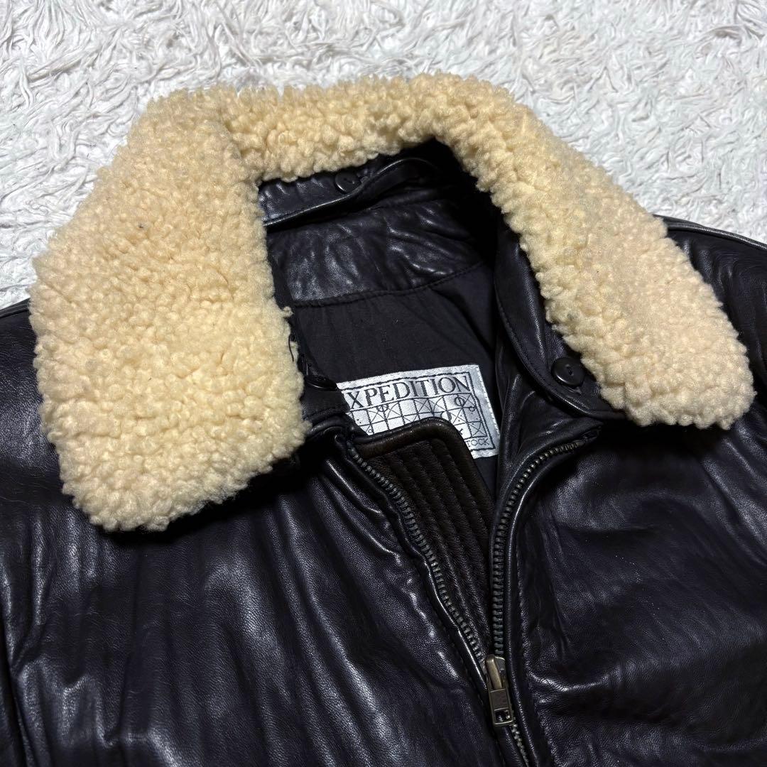 ジャケット・アウター 90s vintage flight jacket black y2k