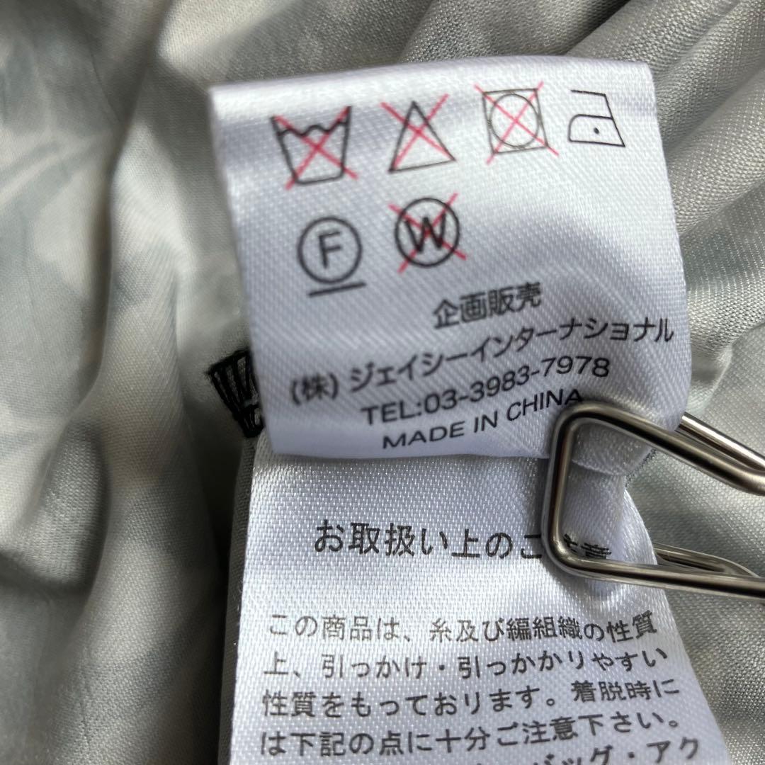 美品 スーパービューティ44 ワンピース 総柄 レース 黒