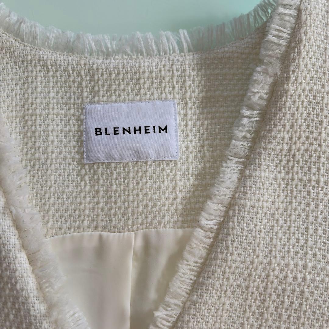 期間限定お値下げします　　　　　　BLENHEIM アイボリー Vネックベスト