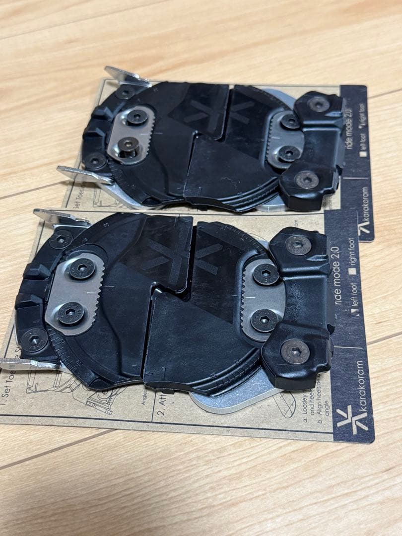 Mサイズ　カラコラム GRIZZLY SPLIT BOARD BINDINGS