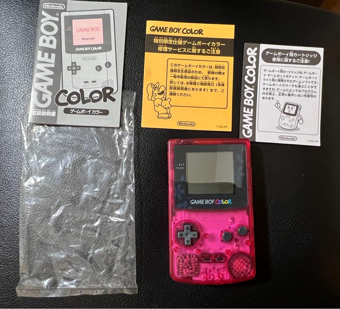 ゲームボーイカラー　サクラ大戦記念バージョン　新品　未使用