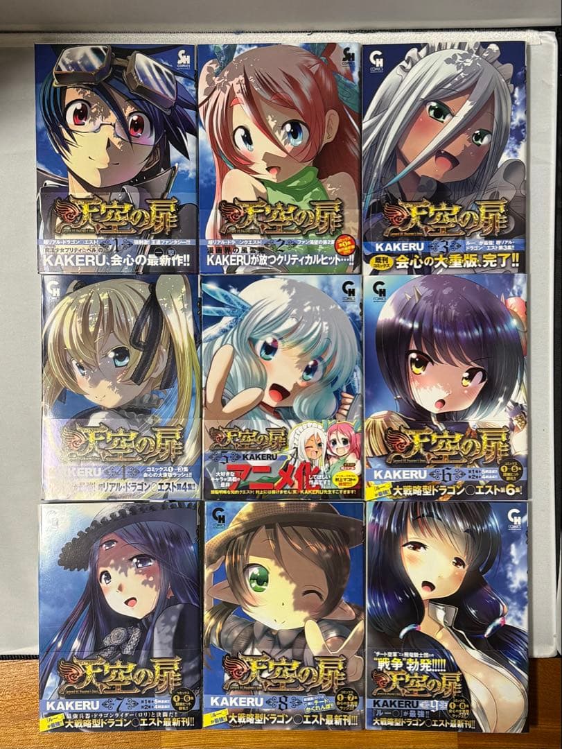 【初版•帯付】天空の扉 既刊 1-22巻セット 匿名配送