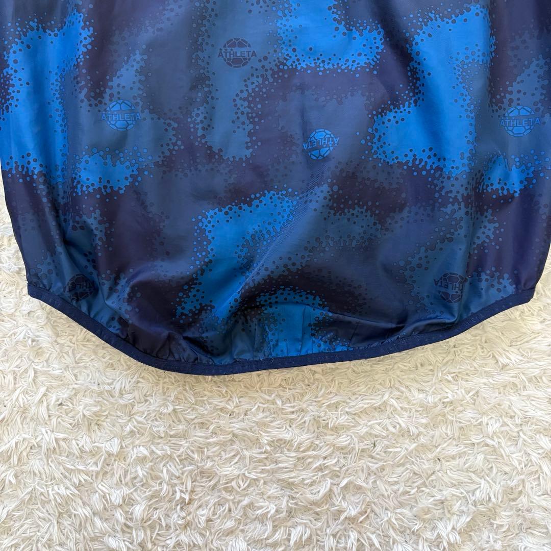 極美品　ATHLETA ピステ・ウィンドブレーカー Sサイズ　上下　フード付き