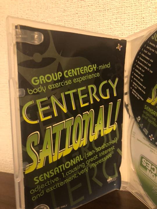 Group Centergy JUL12 CD DVD コリオシートMOSSA