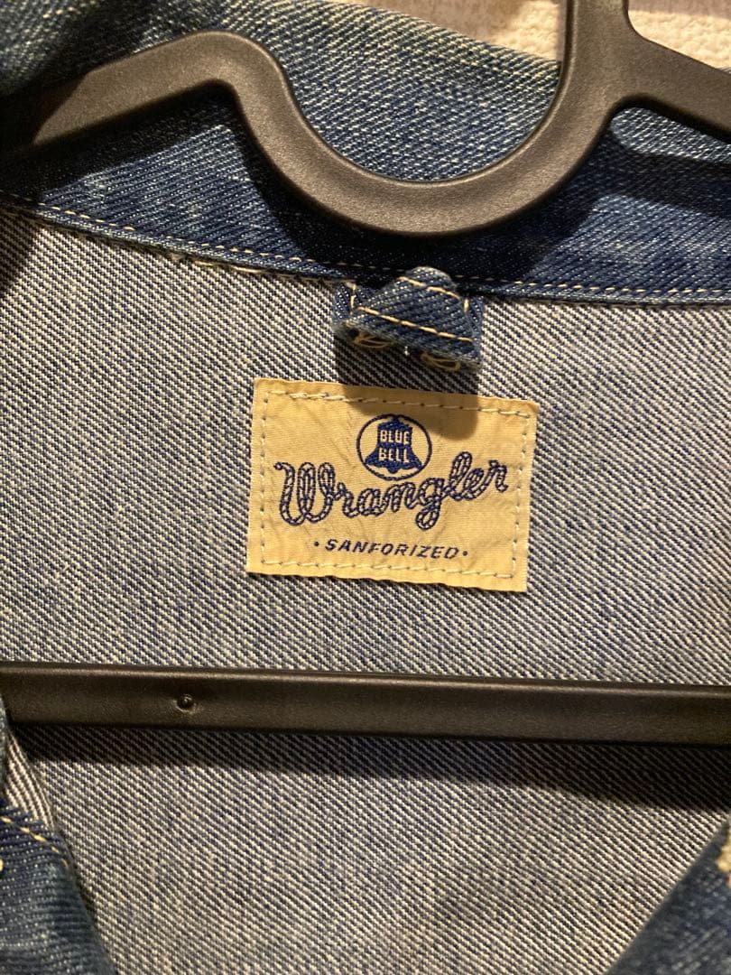 アダムエロペ✖️Wrangler デニムジャケット 青
