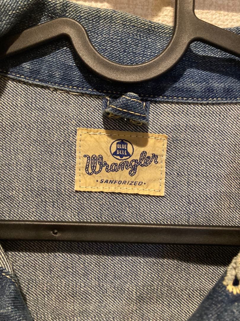 アダムエロペ✖️Wrangler デニムジャケット 青