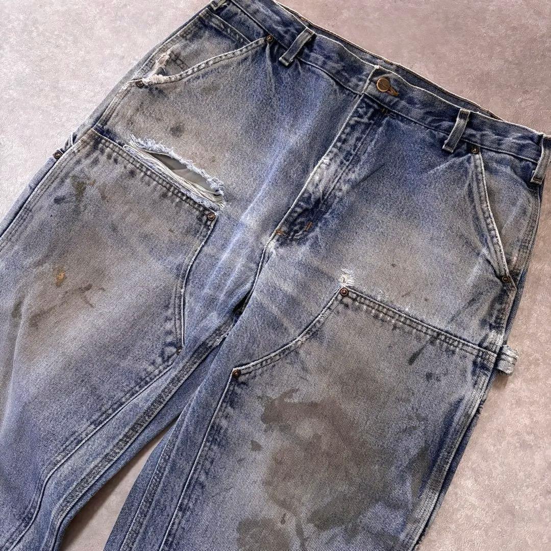 パンツ Carhartt Double Knee Denim Painter Pants