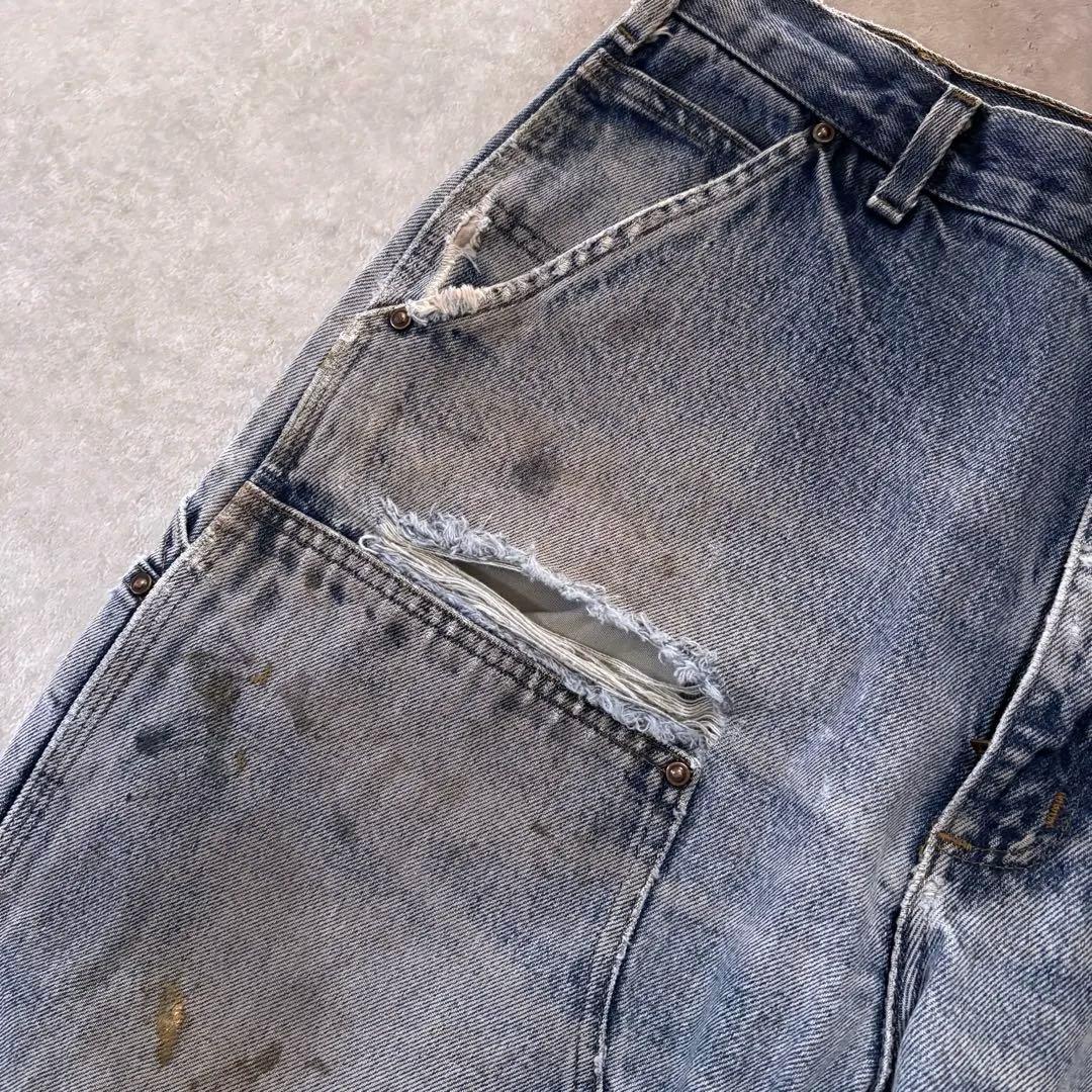 パンツ Carhartt Double Knee Denim Painter Pants