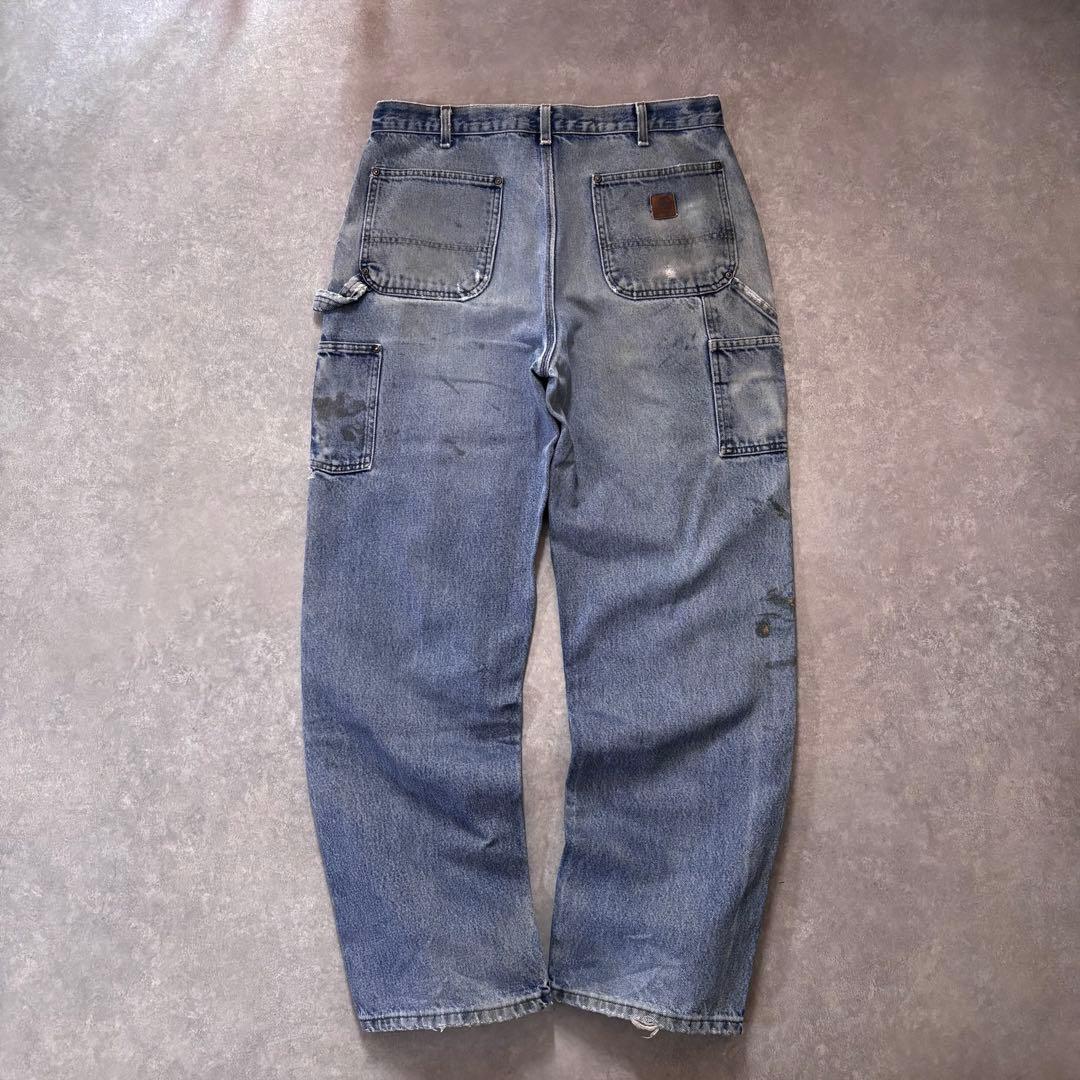 パンツ Carhartt Double Knee Denim Painter Pants