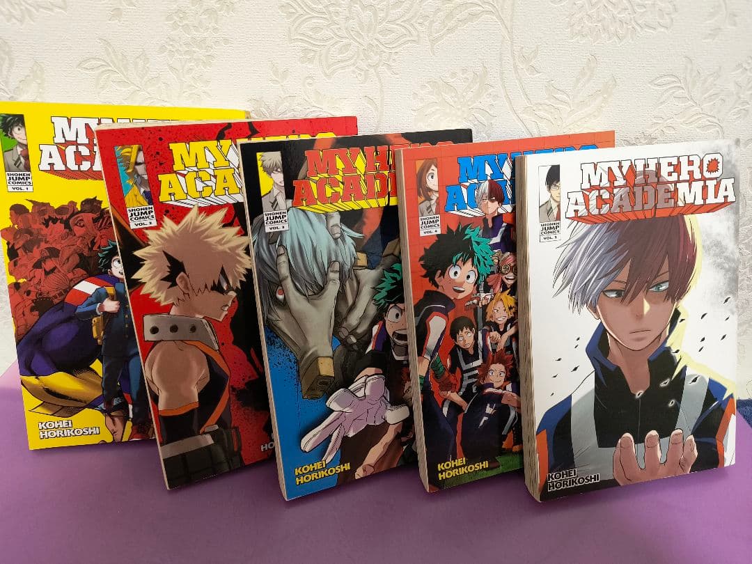 【英語版】僕のヒーローアカデミア①〜⑤ MY HERO ACADEMIA①〜⑤