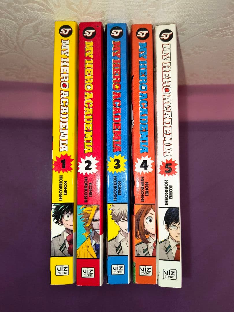 【英語版】僕のヒーローアカデミア①〜⑤ MY HERO ACADEMIA①〜⑤