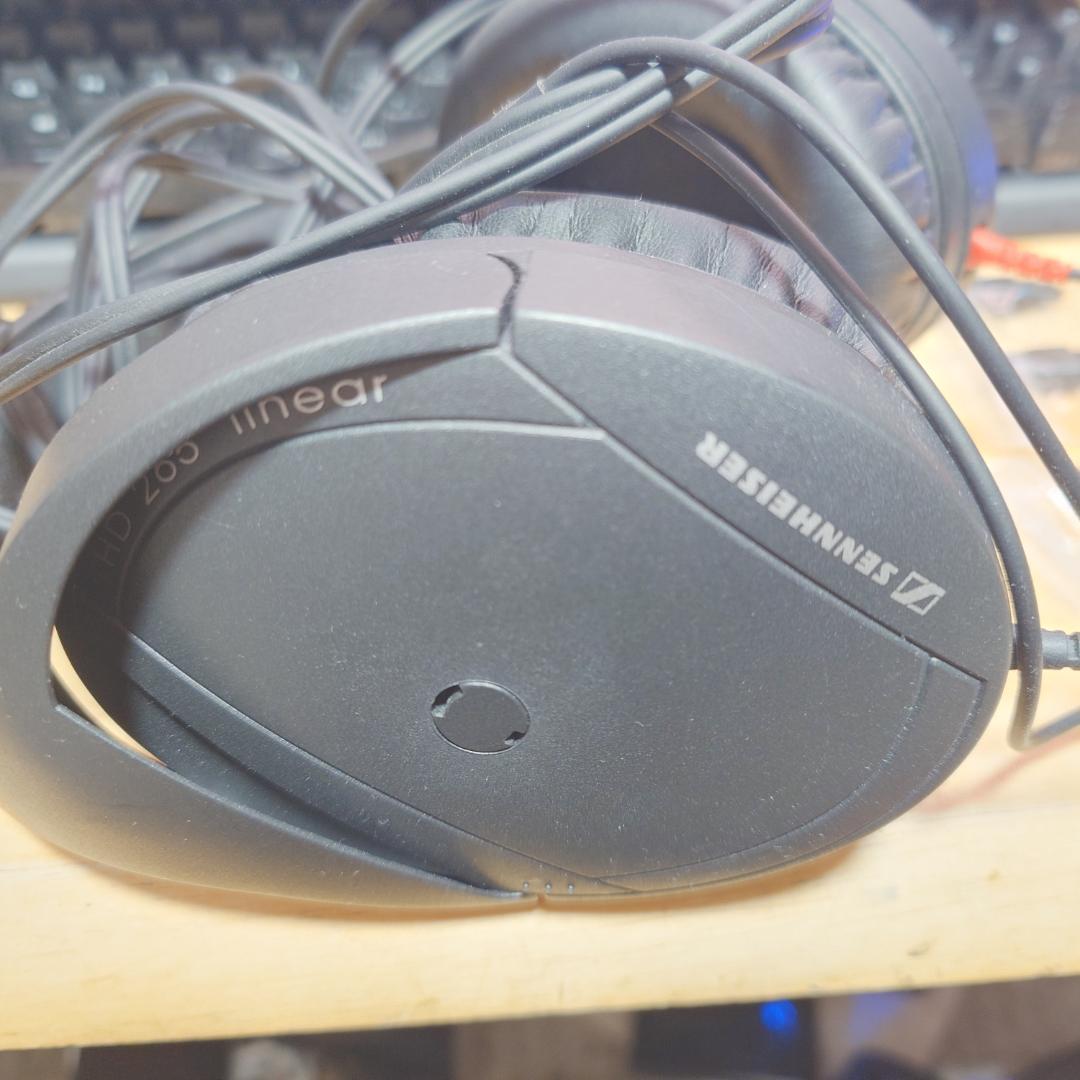 SENNHEISER HD265 Linear 変換プラグ付き 動作品