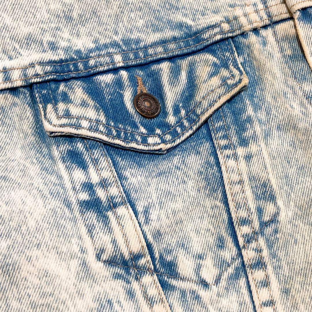 《激レア》リーバイス Levi's☆デニムジャケット M ブルー JK398