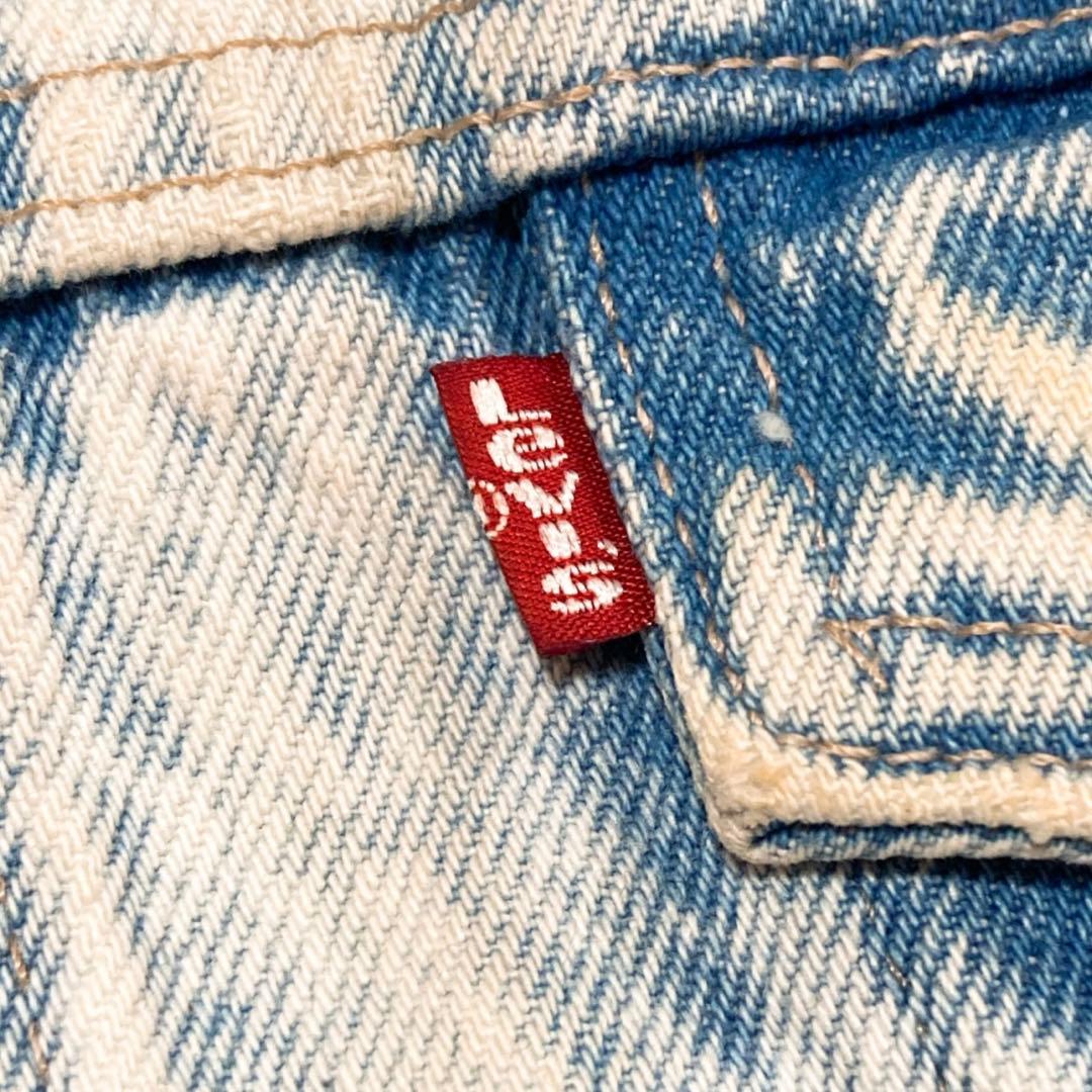 《激レア》リーバイス Levi's☆デニムジャケット M ブルー JK398