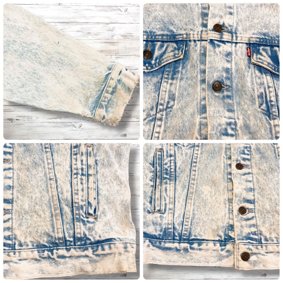 《激レア》リーバイス Levi's☆デニムジャケット M ブルー JK398