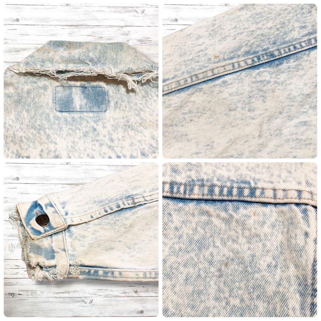 《激レア》リーバイス Levi's☆デニムジャケット M ブルー JK398