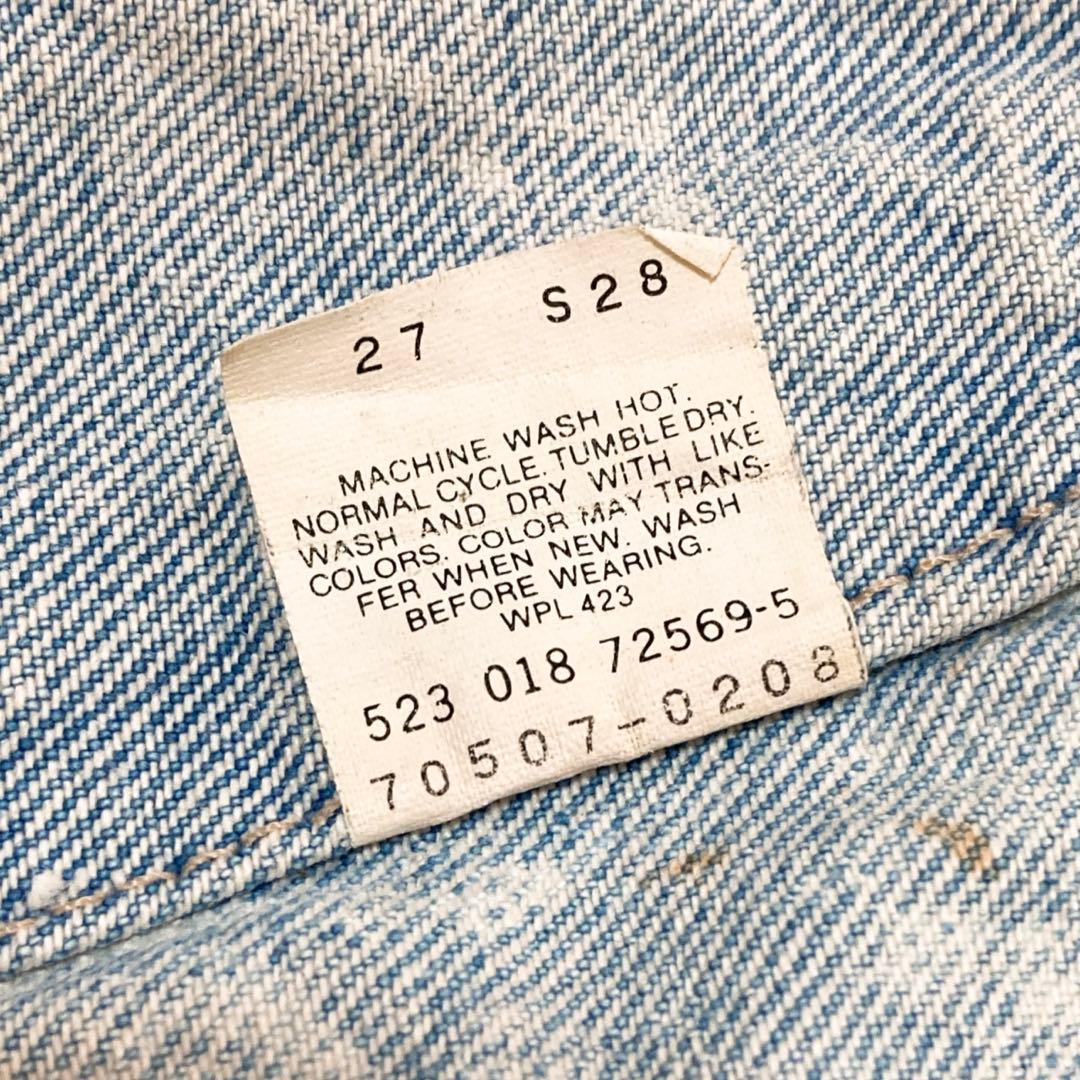《激レア》リーバイス Levi's☆デニムジャケット M ブルー JK398