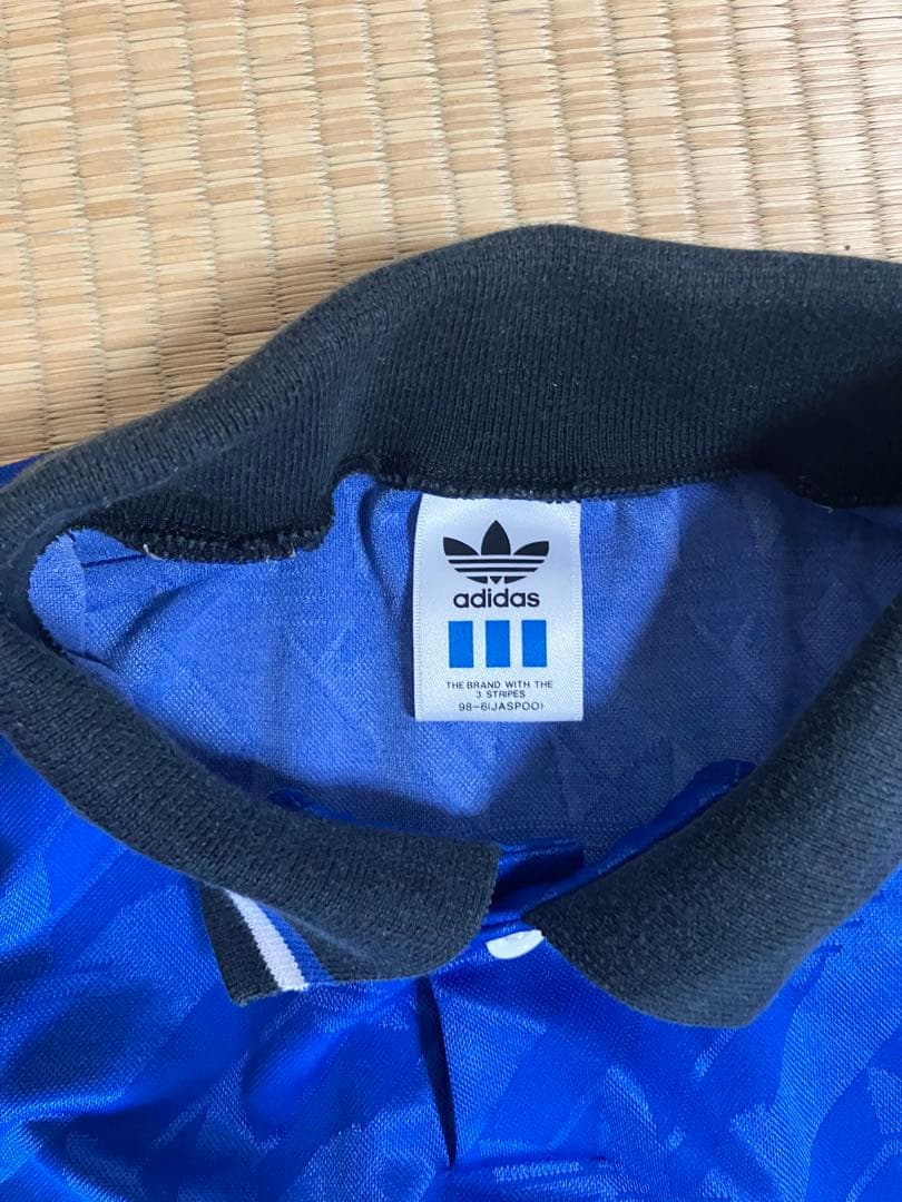 90s adidas サッカーポロ49番
