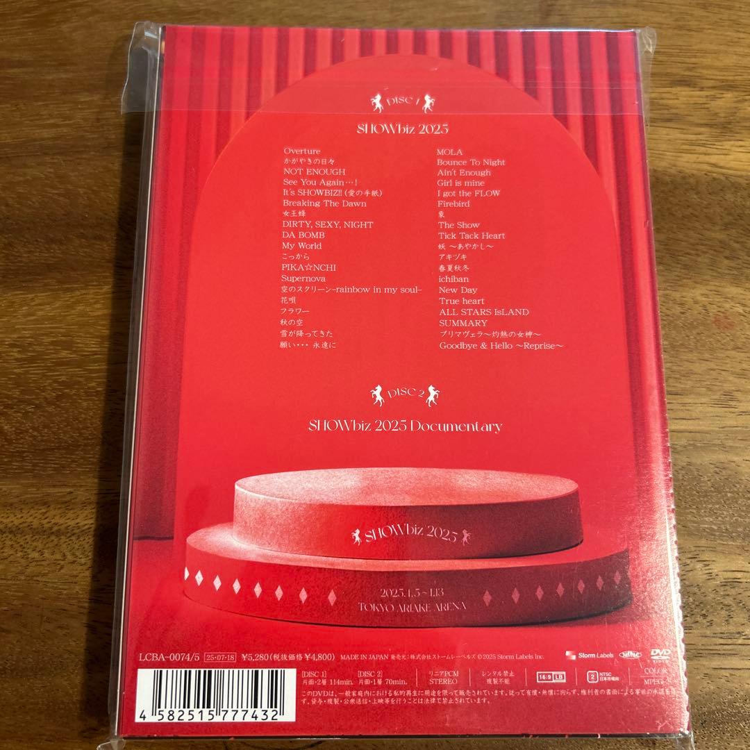 新品SHOWbiz 2025 DVD