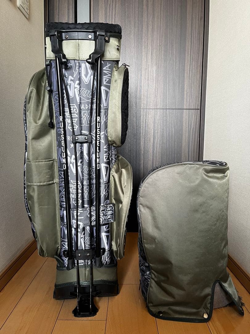 専用　限定品　良品ラッセルノRusseluno スタンド型キャディバッグ　バック