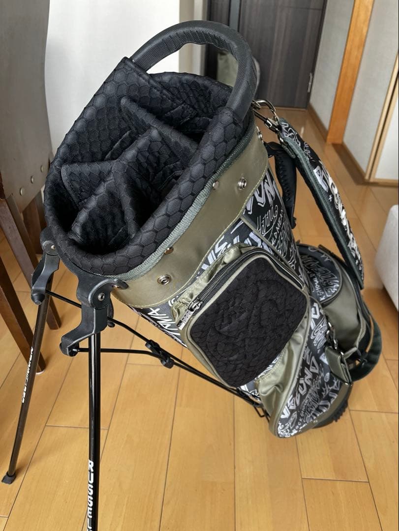 専用　限定品　良品ラッセルノRusseluno スタンド型キャディバッグ　バック