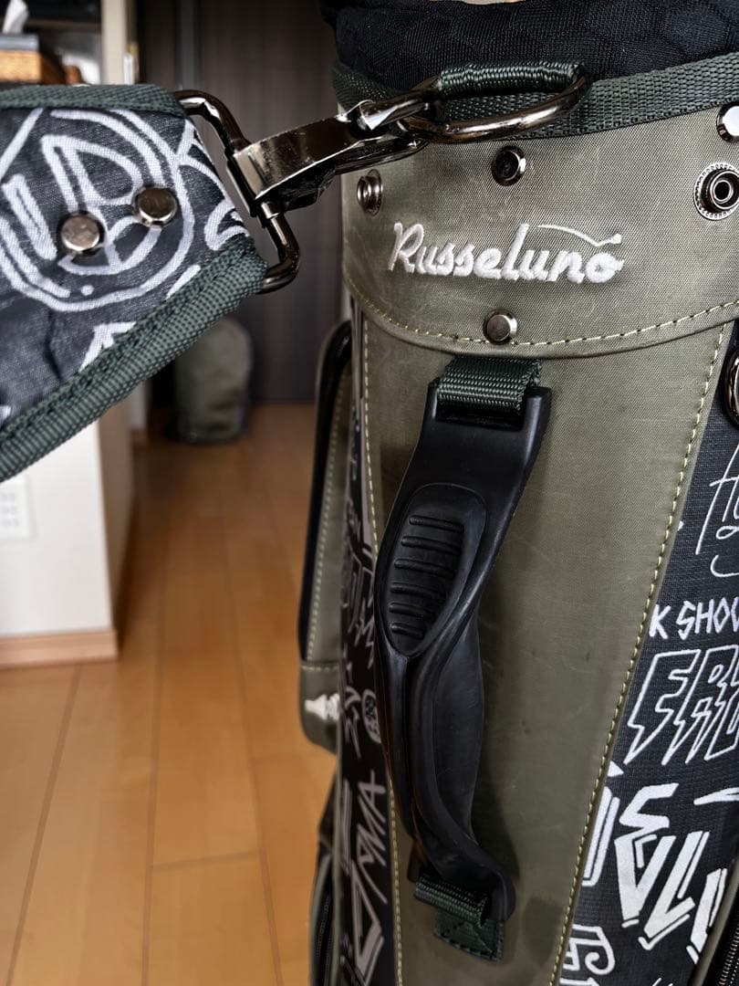 専用　限定品　良品ラッセルノRusseluno スタンド型キャディバッグ　バック