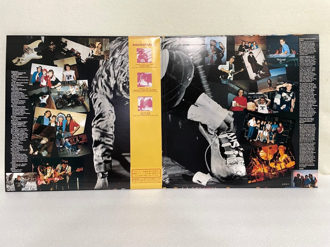 【美品】Stevie Ray Vaughan LIVE ALIVE 2枚組LP