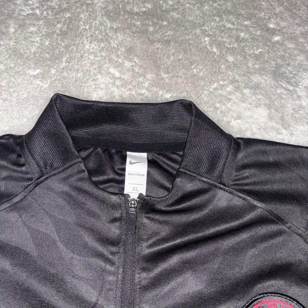 PARIS SAINT GERMAIN NIKE XLドリルトップ　黒　ピンク