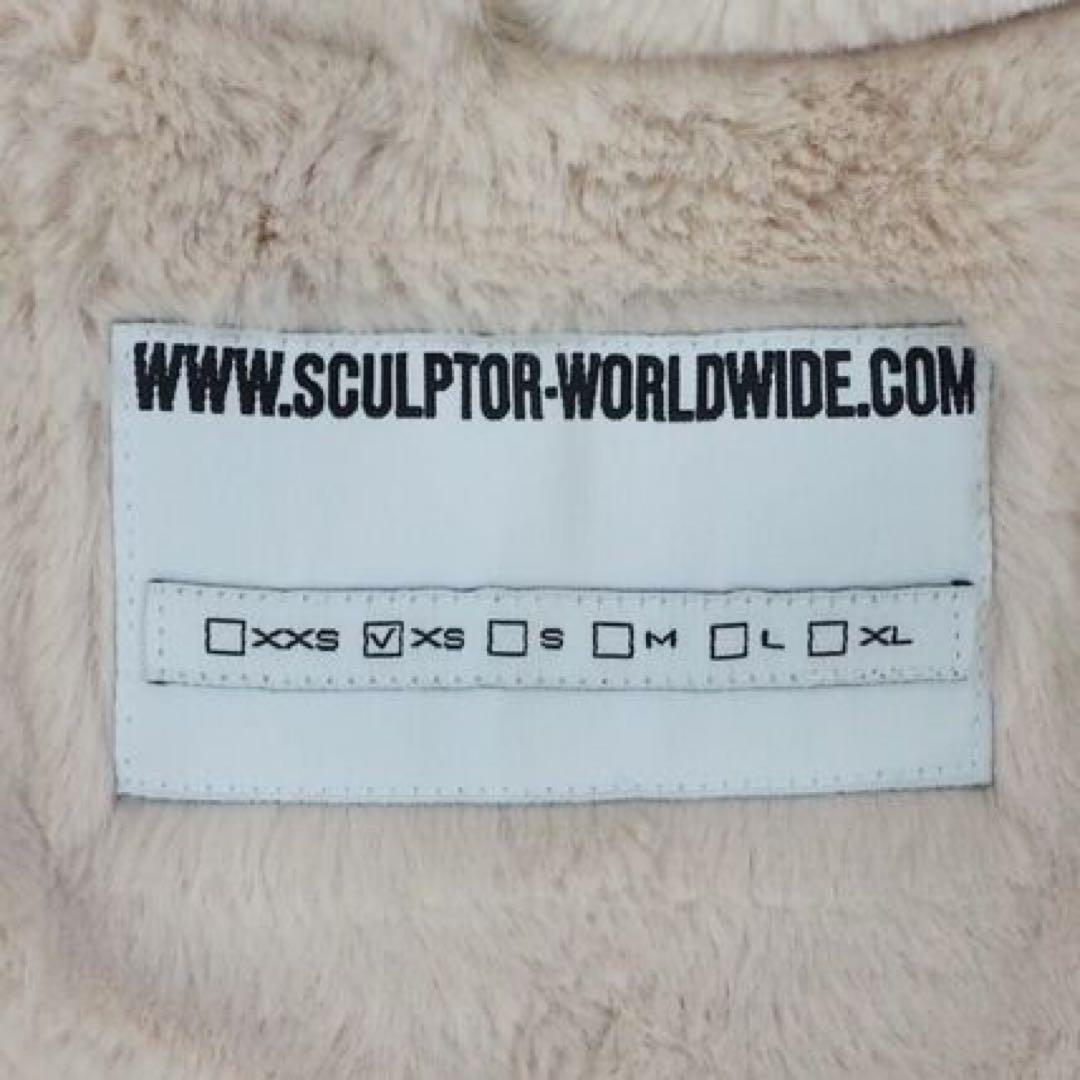 【新品】SCULPTOR Fur Trimming Hooded Zip-Up