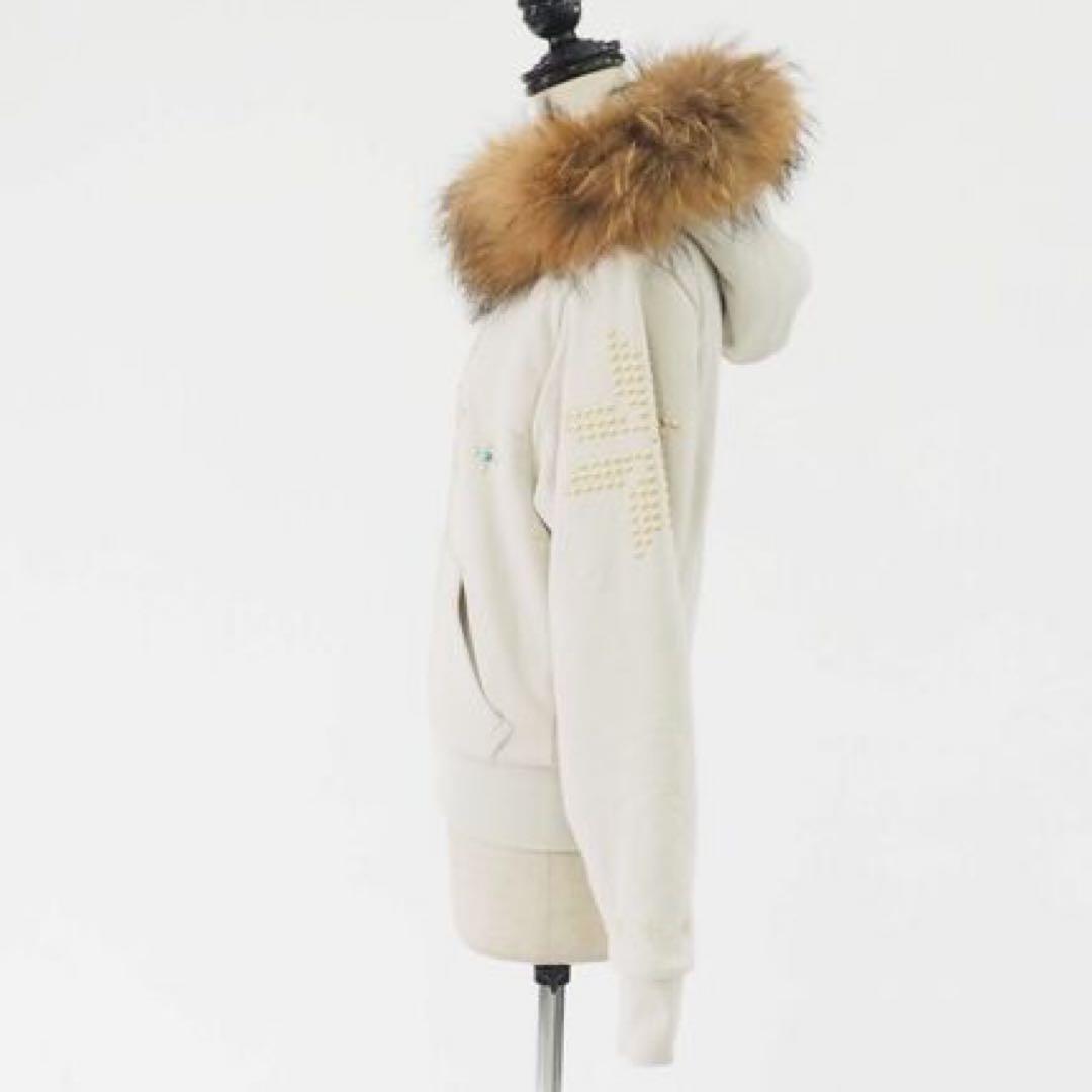 【新品】SCULPTOR Fur Trimming Hooded Zip-Up