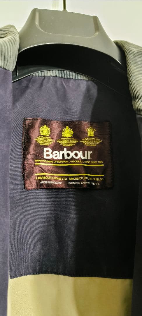 barbour ventile endurance ネイビー