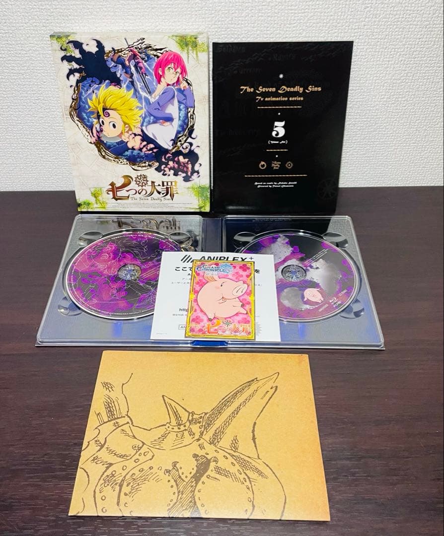 七つの大罪 Blu-ray 全9巻 エジンバラの吸血鬼 全巻 完全生産限定版