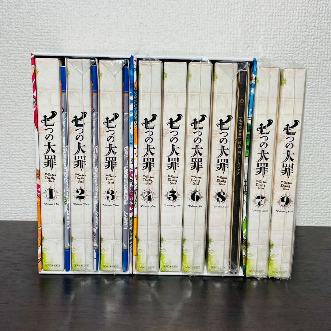 七つの大罪 Blu-ray 全9巻 エジンバラの吸血鬼 全巻 完全生産限定版