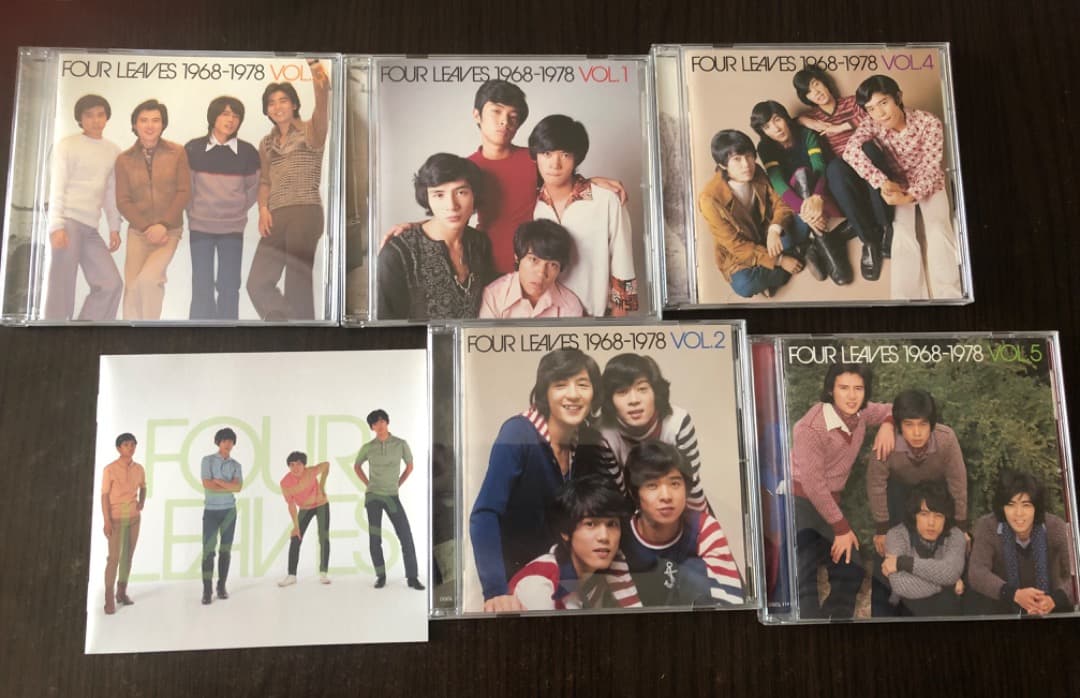 FOUR LEAVES 1968-1978 CDセット 全5巻