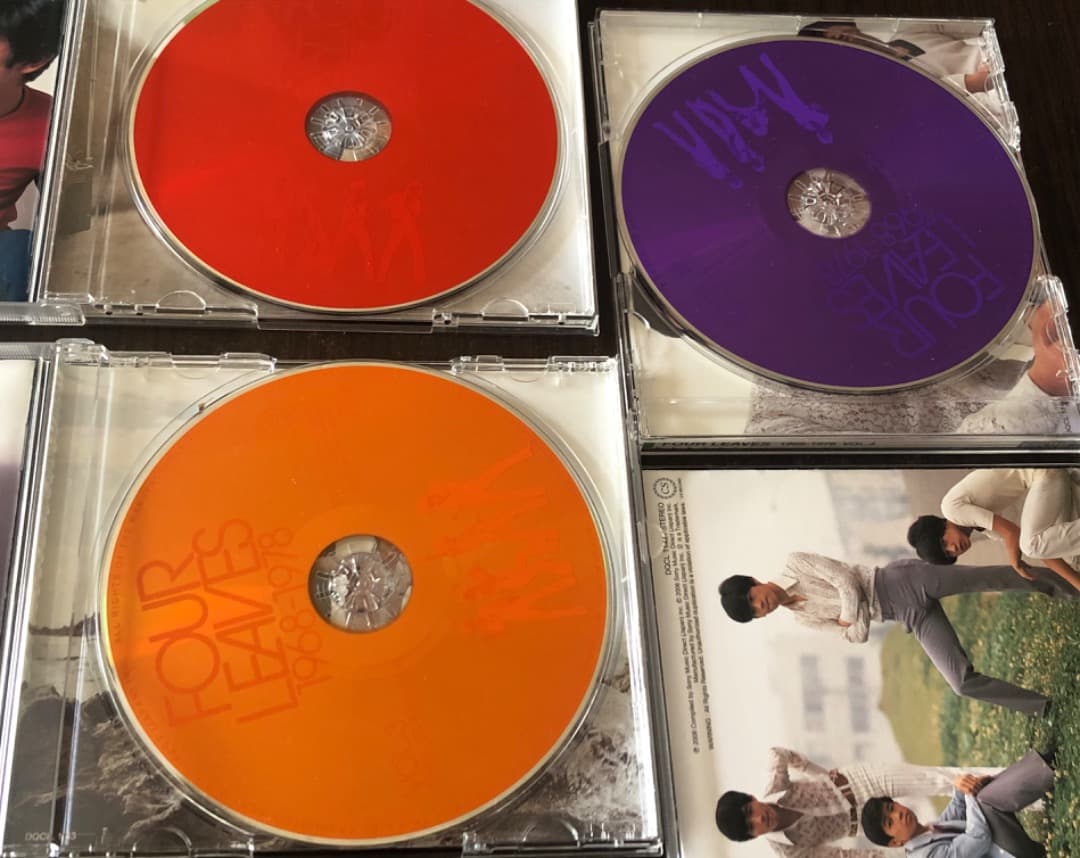 FOUR LEAVES 1968-1978 CDセット 全5巻
