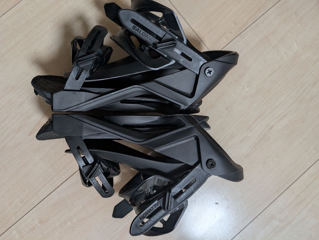 salomon rhythm スノーボードビンディング ブラック M