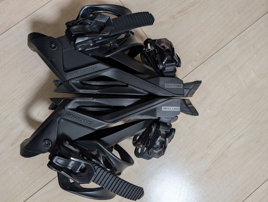 salomon rhythm スノーボードビンディング ブラック M
