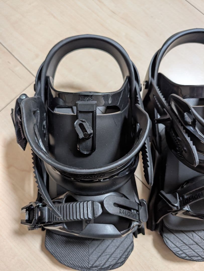 salomon rhythm スノーボードビンディング ブラック M