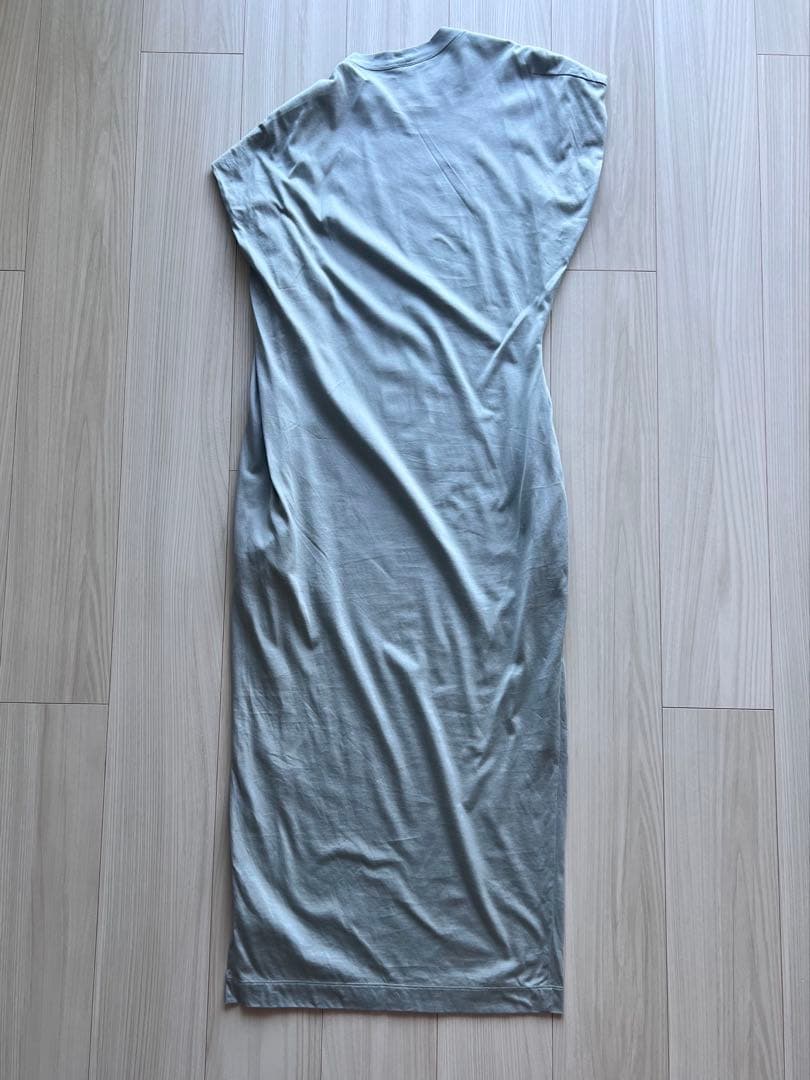 ワンピース Cotton Jersey Asymmetric Dress - grey