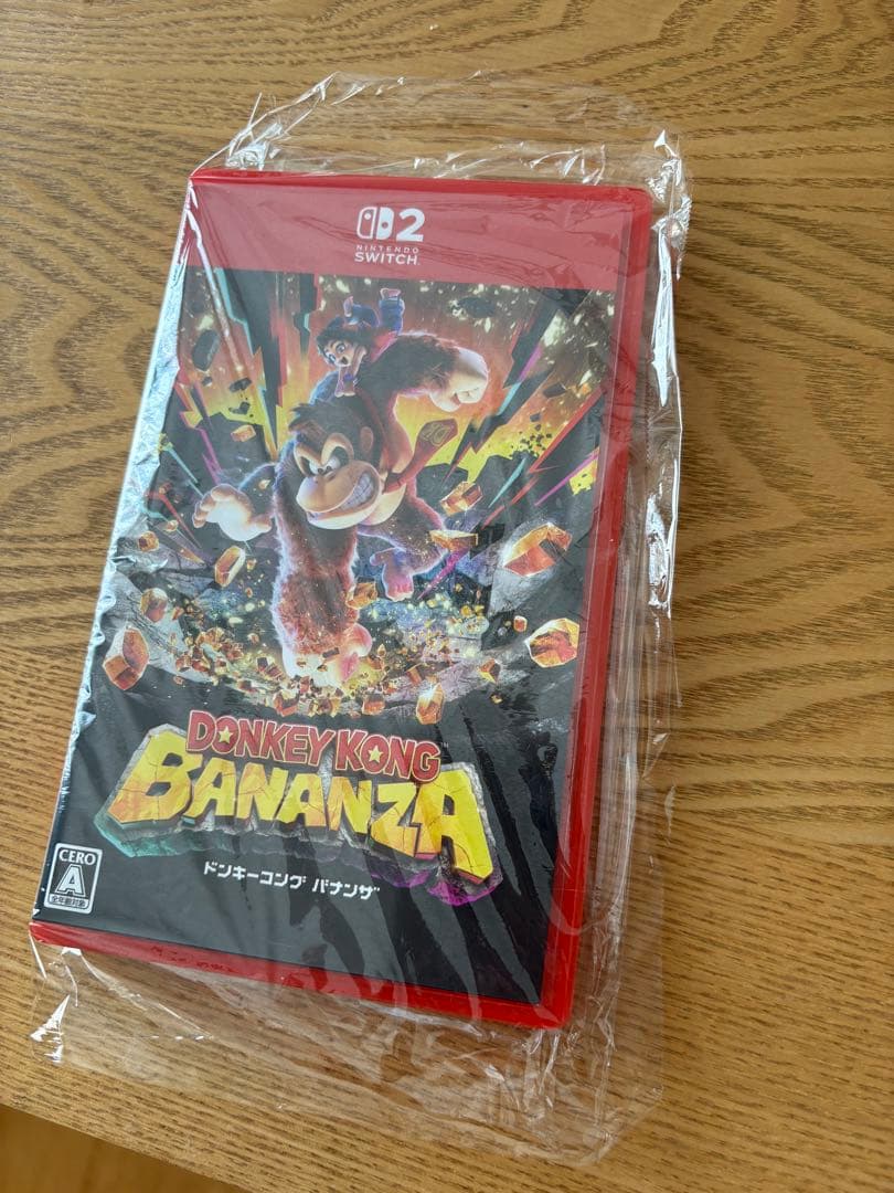 【超美品】任天堂Switch2 ドンキーコングバナンザ