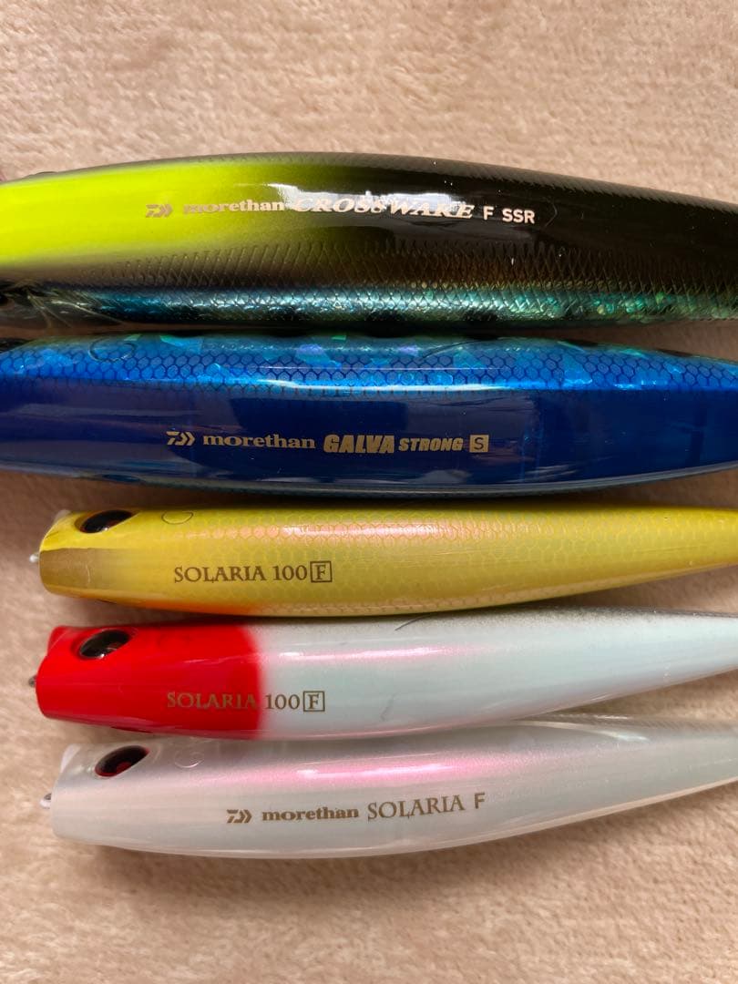最終値下げ！！ダイワ　モアザンルアー　5点セット　美品
