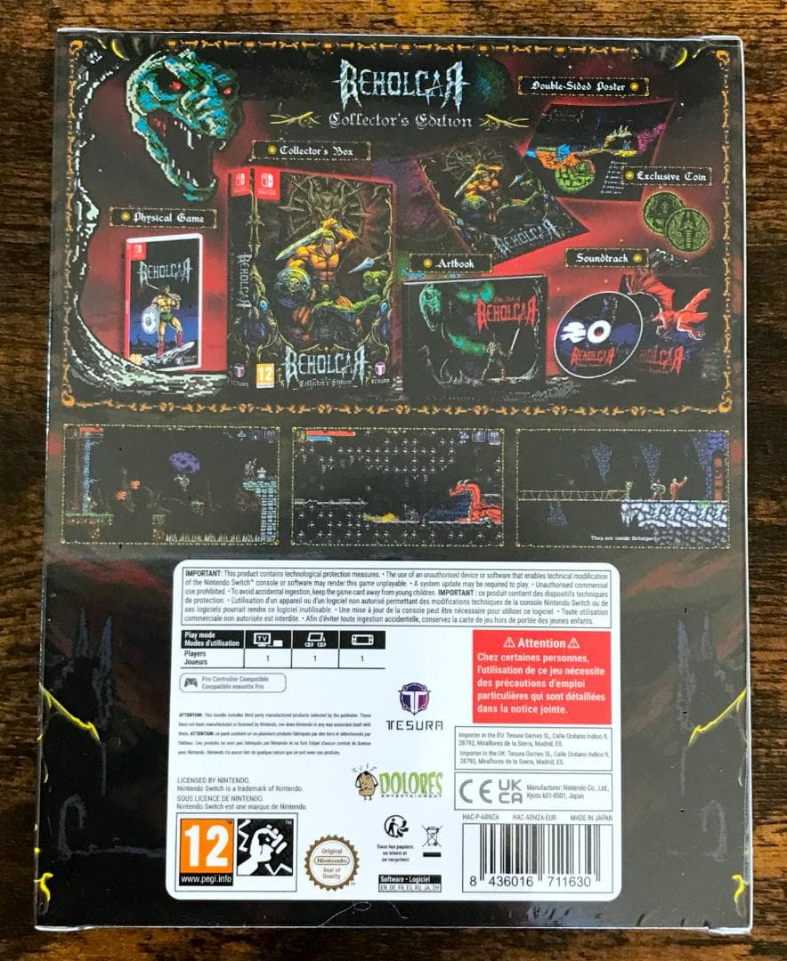 Beholgar べホルガー コレクターズエディション版 Switch 新品