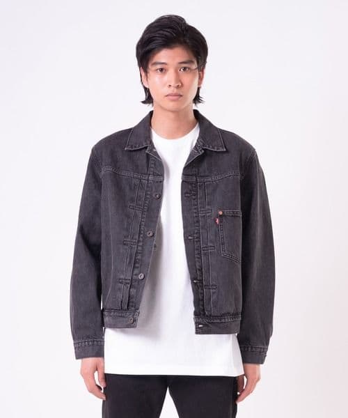 新品 リーバイス Type1 トラッカージャケット ブラック S