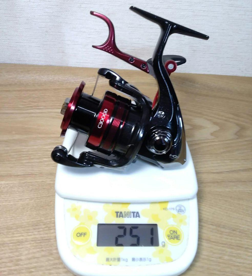 シマノ23BB-X ラリッサ　C3000DXG ヤエン 逆転音出し改造品