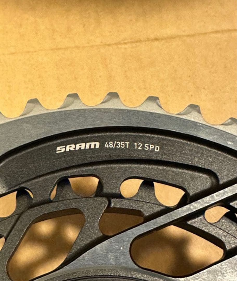 SRAM RED AXS D1 48/35T パワーメーター チェーンリング