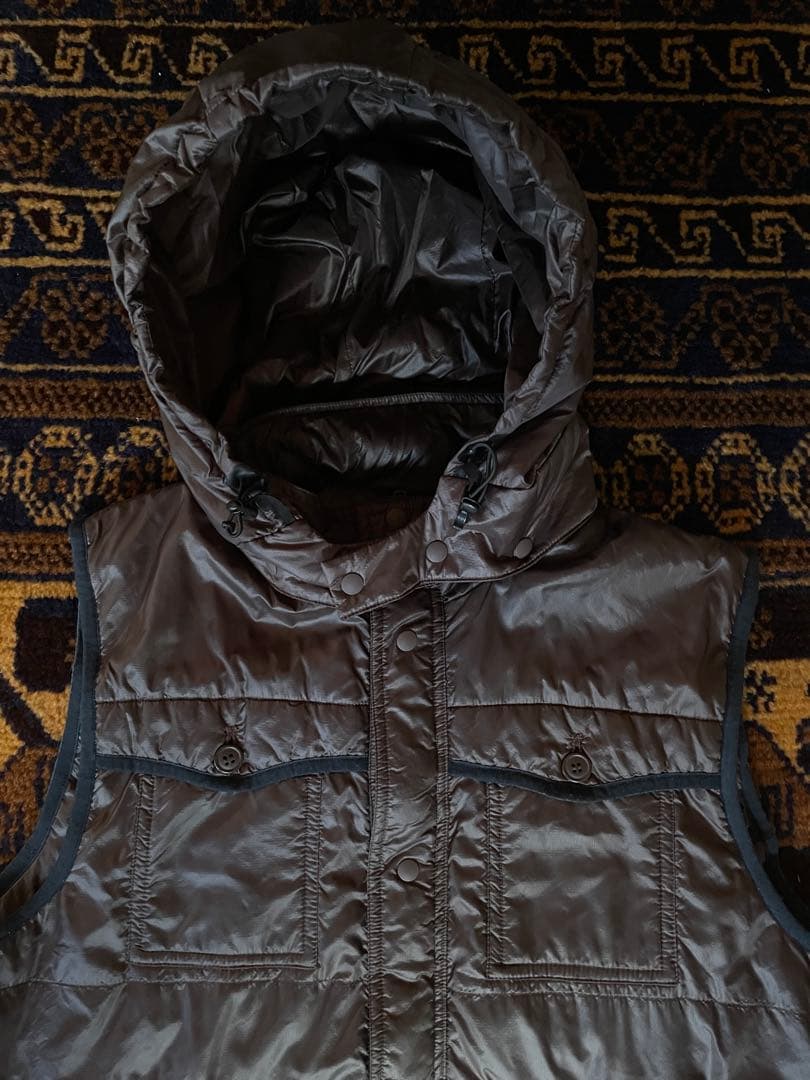 名作 UNDERCOVER HIGH TECK NYLON HOOD VEST