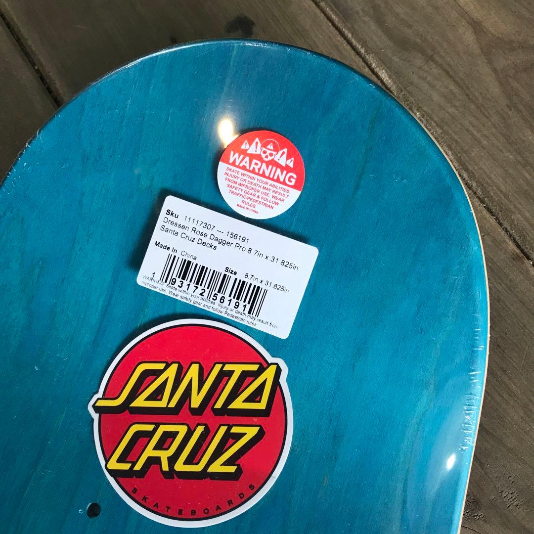 SantaCruz Dressen スケボーデッキ定価¥14,300