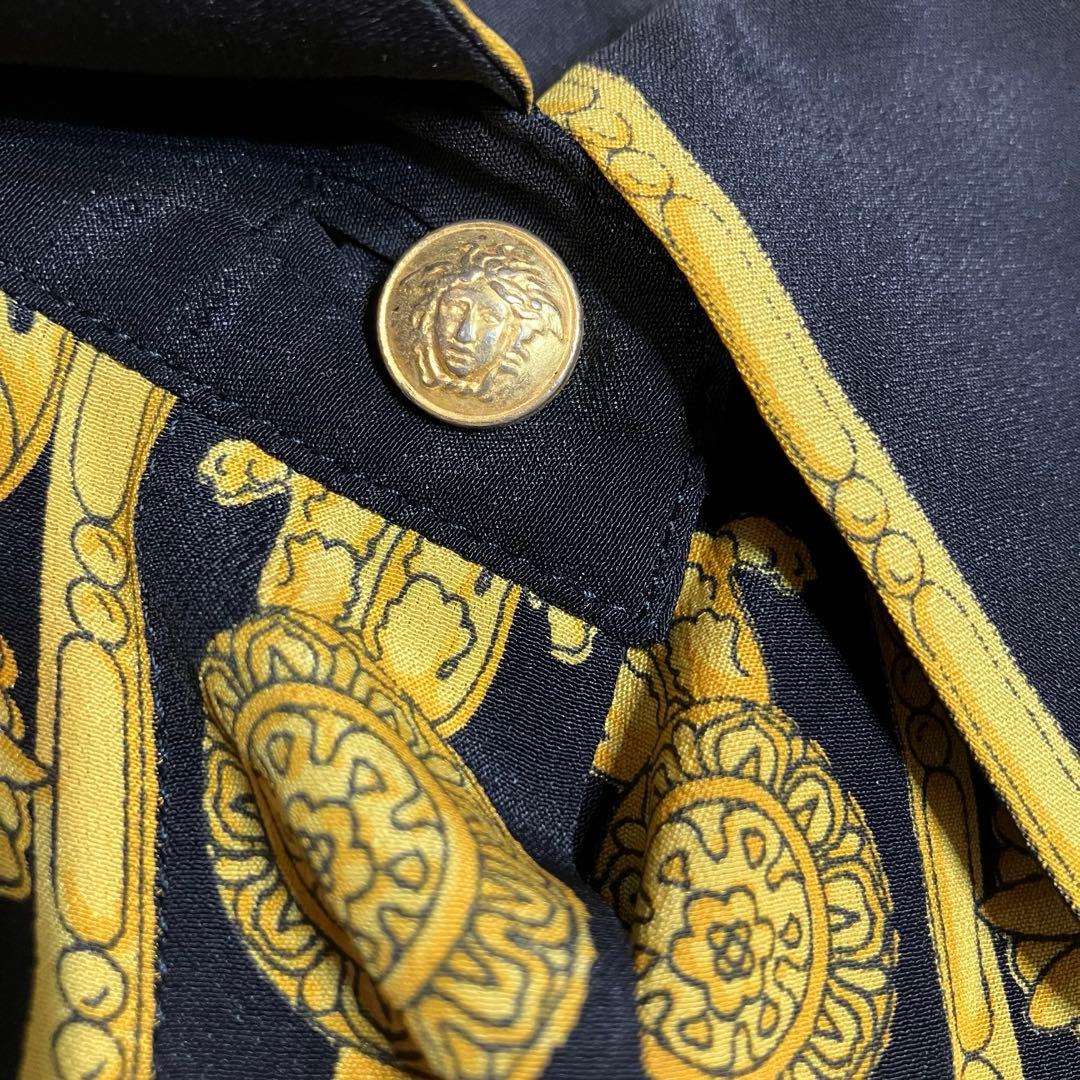 専用 GIANNI VERSACE ヴェルサーチ シルク シャツ