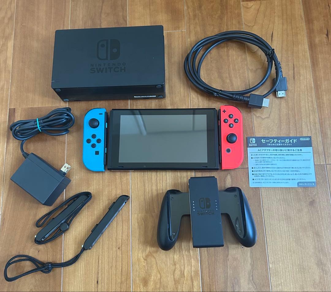 Nintendo Switch 本体セット 拡張バッテリー 動作確認済み