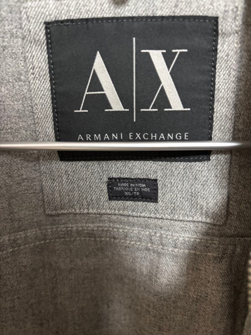 Armani Exchange グレー デニムジャケット XS